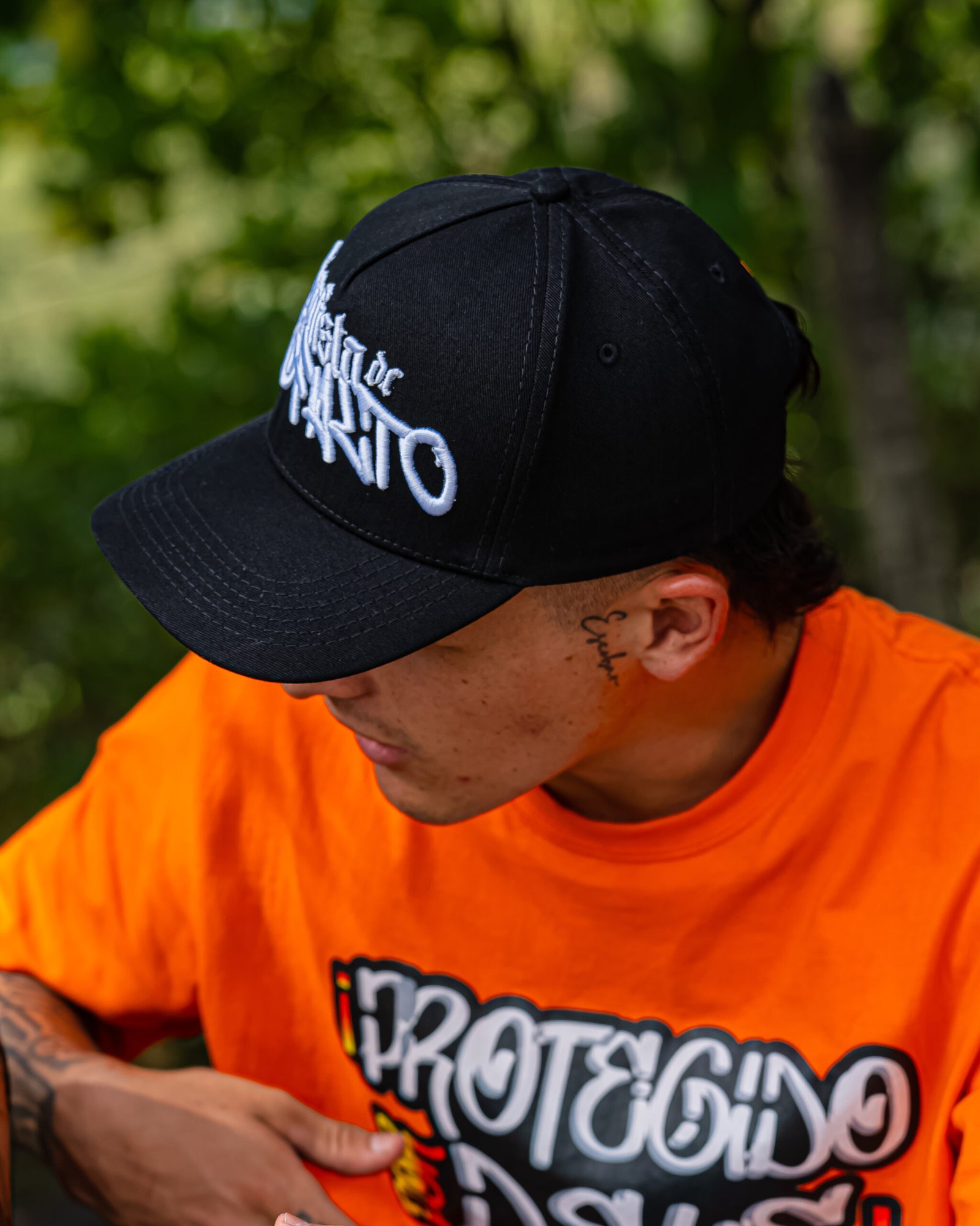 Camisa Protegido por Deus — Vista frontal